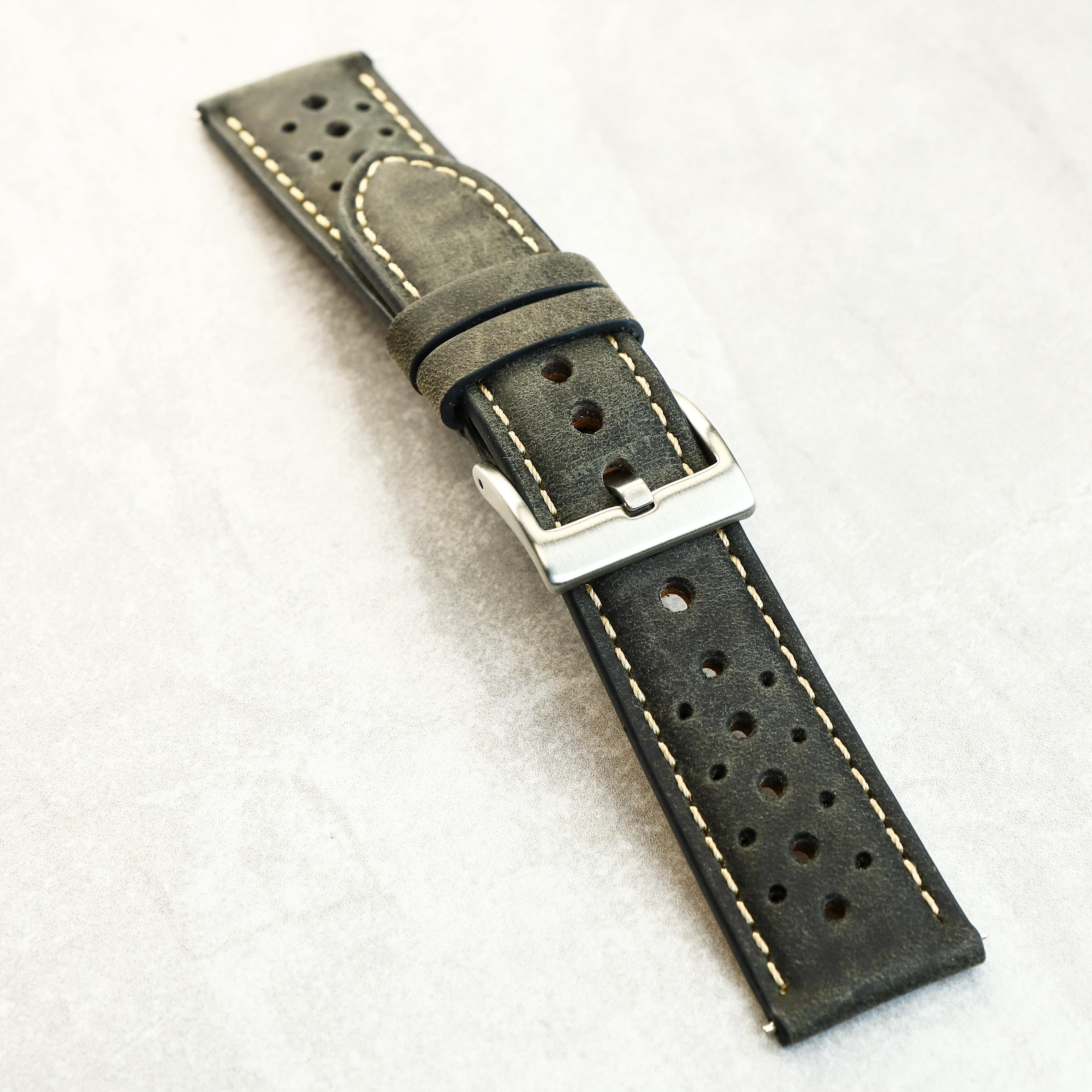 Racer Classic Strap In Storm Slate Grey