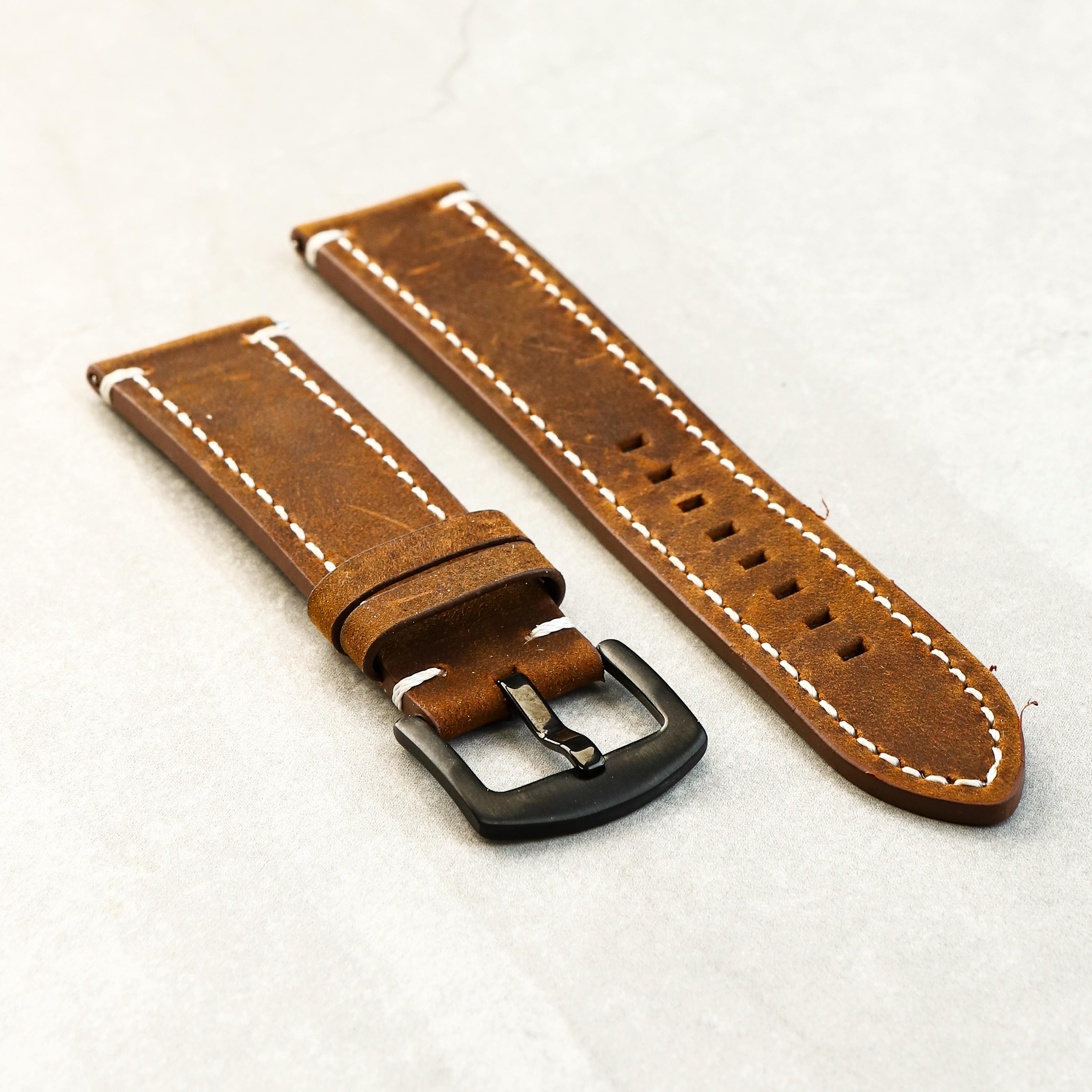 Noirline Watch Strap In Brown