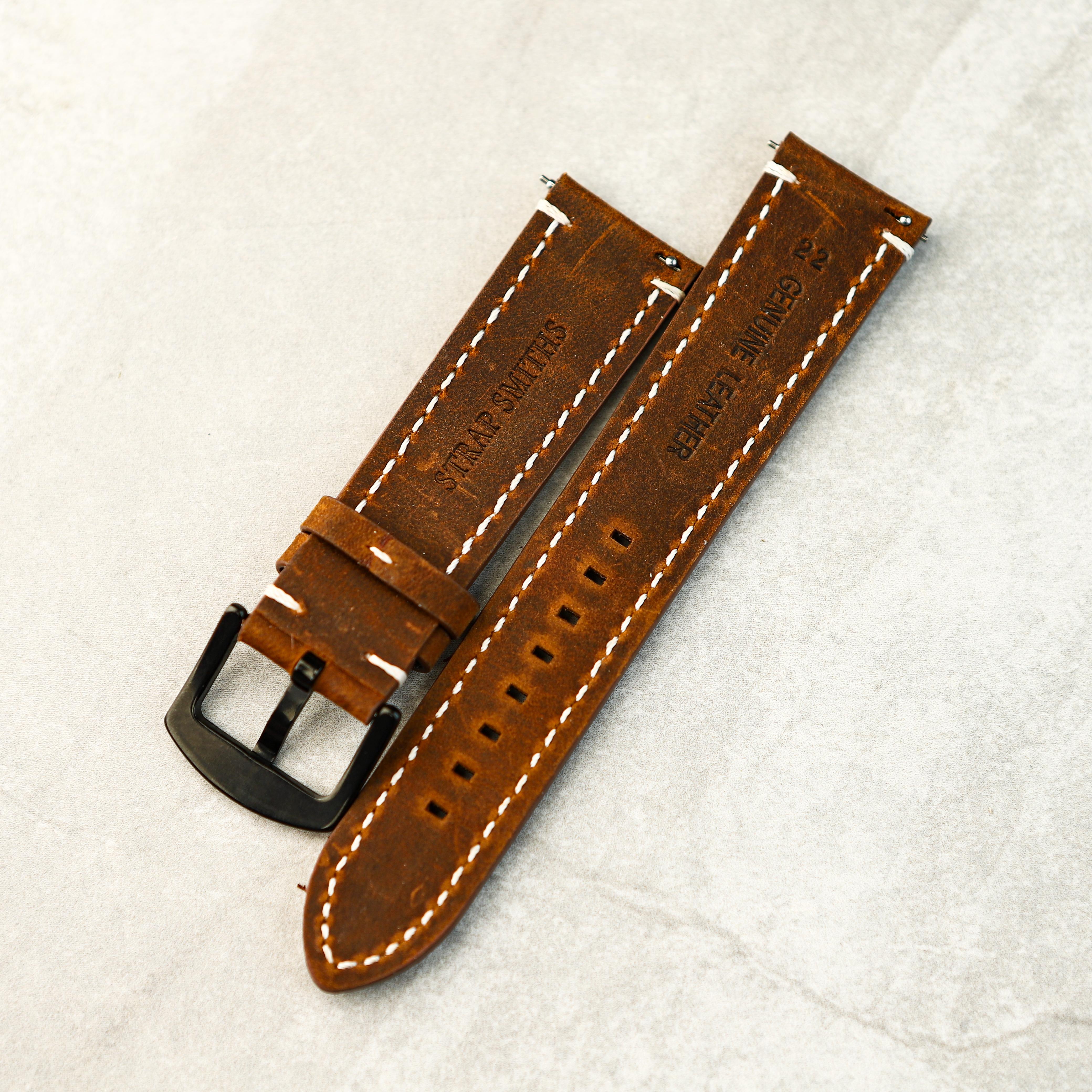 Noirline Watch Strap In Brown