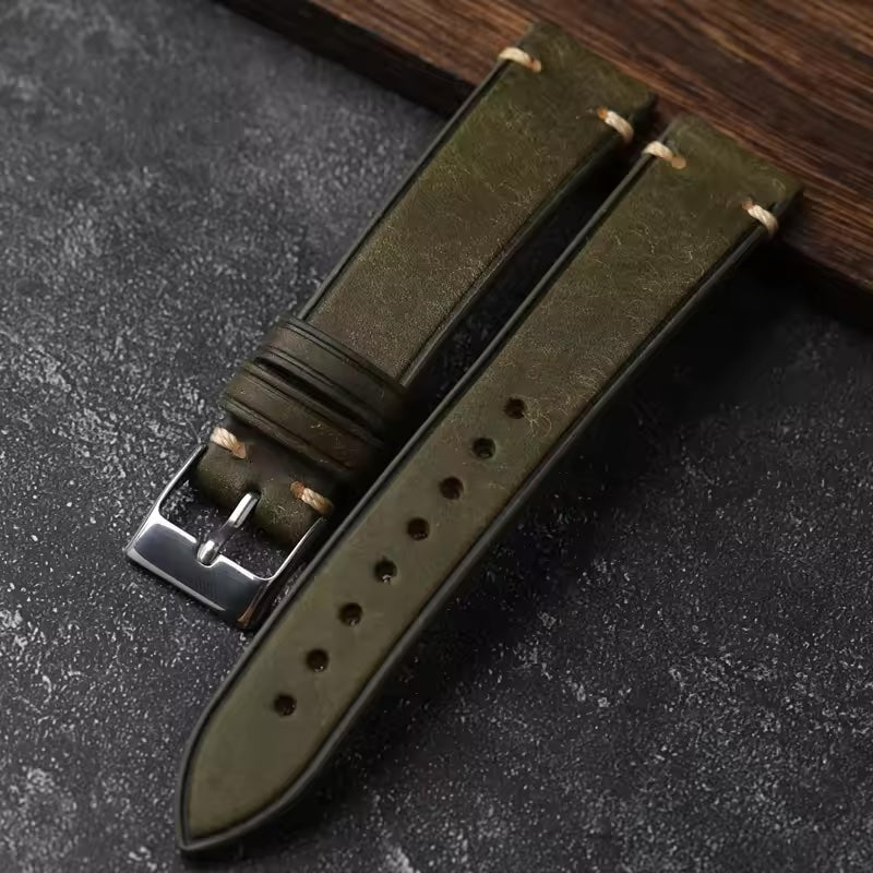 Obsidian Classic Green Strap